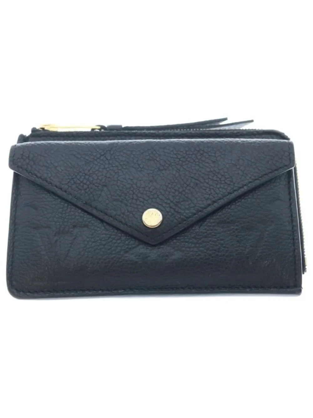 Louis Vuitton Card Case Recto Verso Monogram Empreinte Noir Coin Purse Wallet